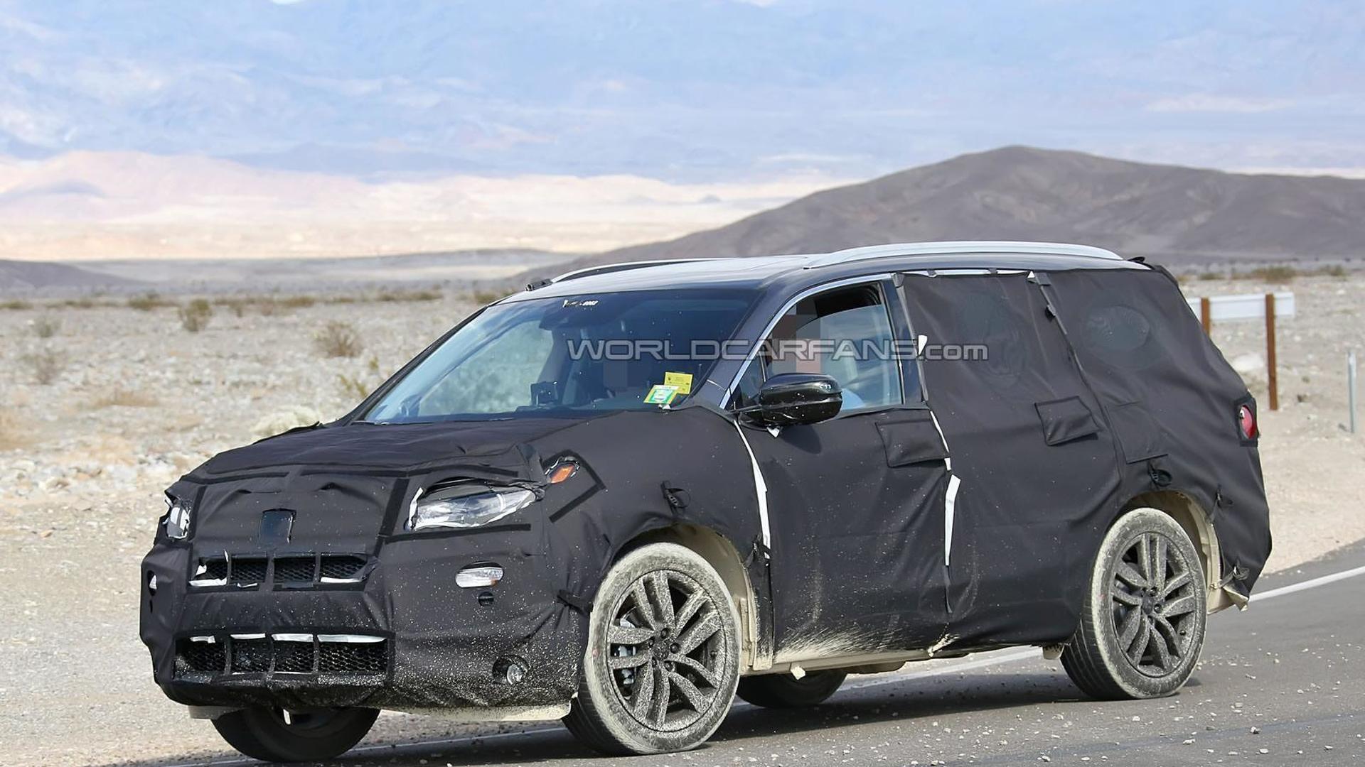Third Generation Honda Pilot Spied Inside And Out