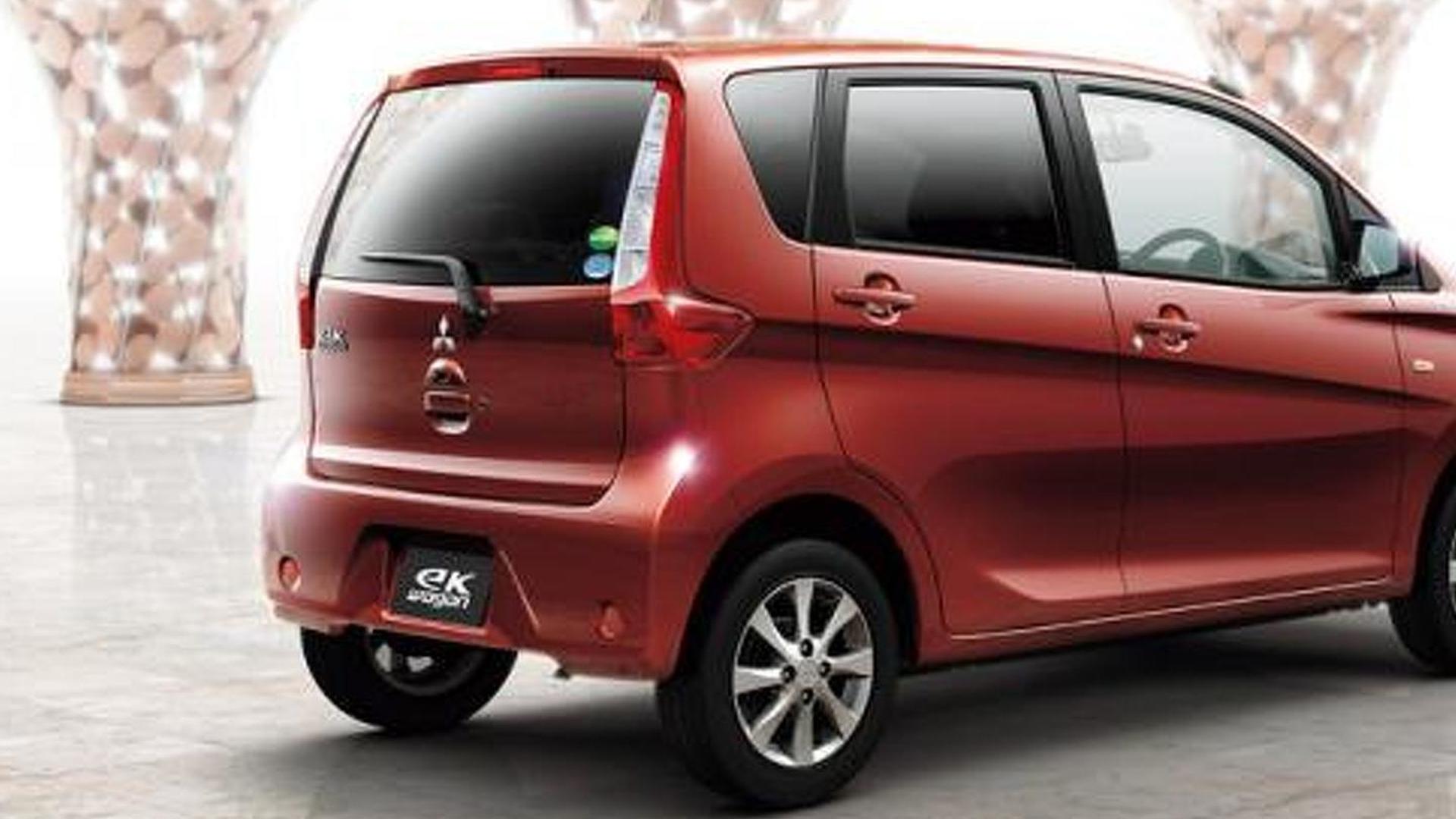 Mitsubishi Ek Wagon Ek Custom Launched In Japan
