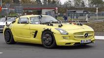 Mercedes SLS AMG Electric Drive spy photo