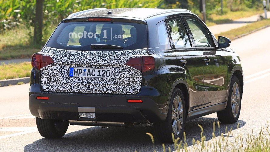 Suzuki Vitara Refresh Spy Shots