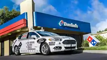 Domino's Pizza Autonomous Ford Fusion