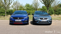 Essai comparatif - Peugeot 308 GTi / SEAT Leon Cupra (2017)
