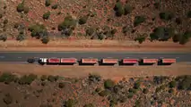 2018 Land Rover Discovery tows 110-ton road train