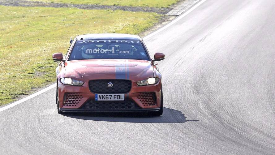 Jaguar XE SV Project 8 Nurburgring Spy Photos