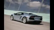 Lamborghini Aventador Roadster. La prova a Miami