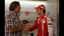 Eric Clapton con la Scuderia Ferrari
