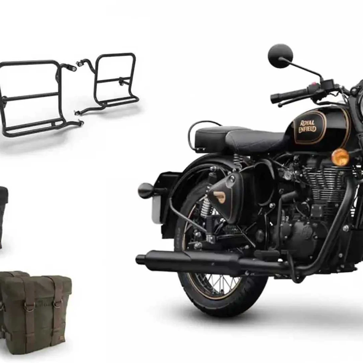 Classic 500 Pannier Mounting Kit Royal Enfield TAMBOUR ROYAL