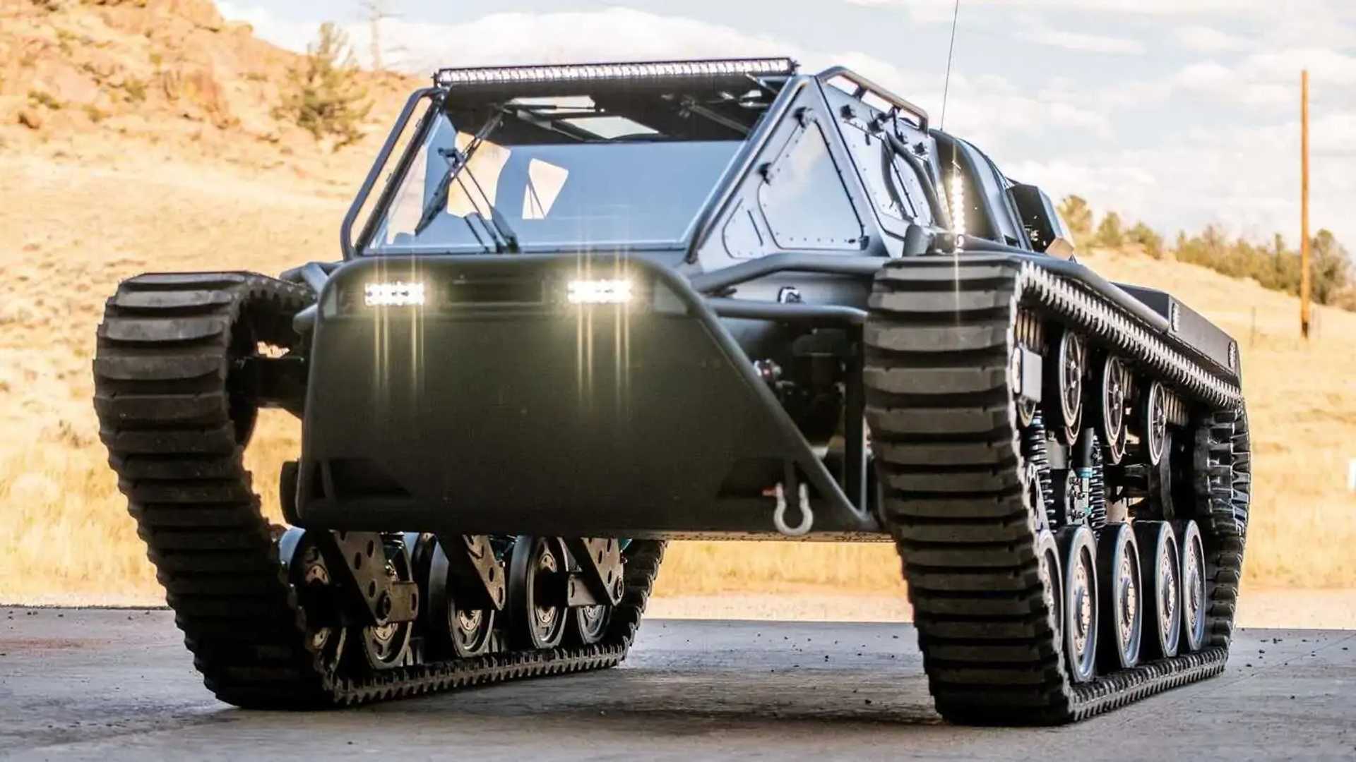 Descubre el Ripsaw EV3-F4, un lujoso tanque con 800 CV