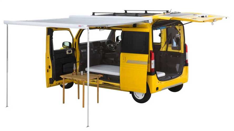 L'Honda N-Van diventa un camper in miniatura