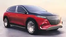 Mercedes-Maybach EQS SUV Concept anteriore tre quarti