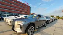 First shipment of Hongqi E-HS9 electric SUVs to Norway 11