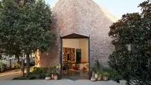 Rivian Venice Hub library door