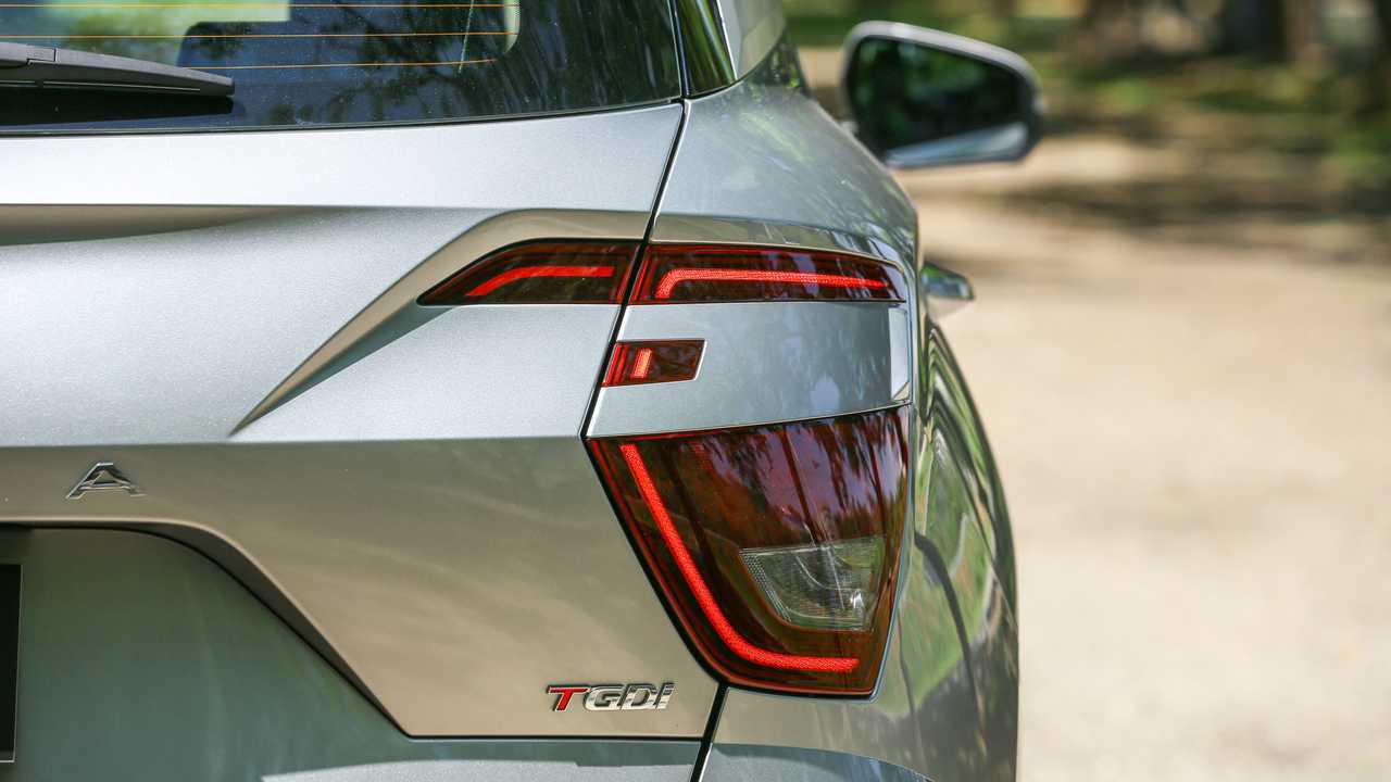 Lanterna traseira do Hyundai Creta Platinum 1.0T 2022