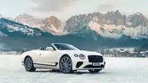Bentley Continental GT, il kit ruote invernali con pneumatici Pirelli
