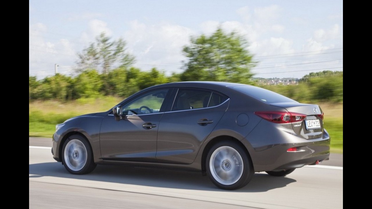 Veja as primeiras fotos oficiais do Mazda3 sedan