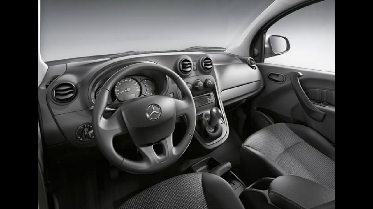 Mercedes apresenta o Citan 2013, irmão gêmeo do Renault Kangoo