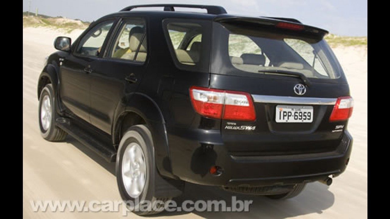 Toyota lança SW4 com motorização a gasolina com preço inicial de R$ 119.700