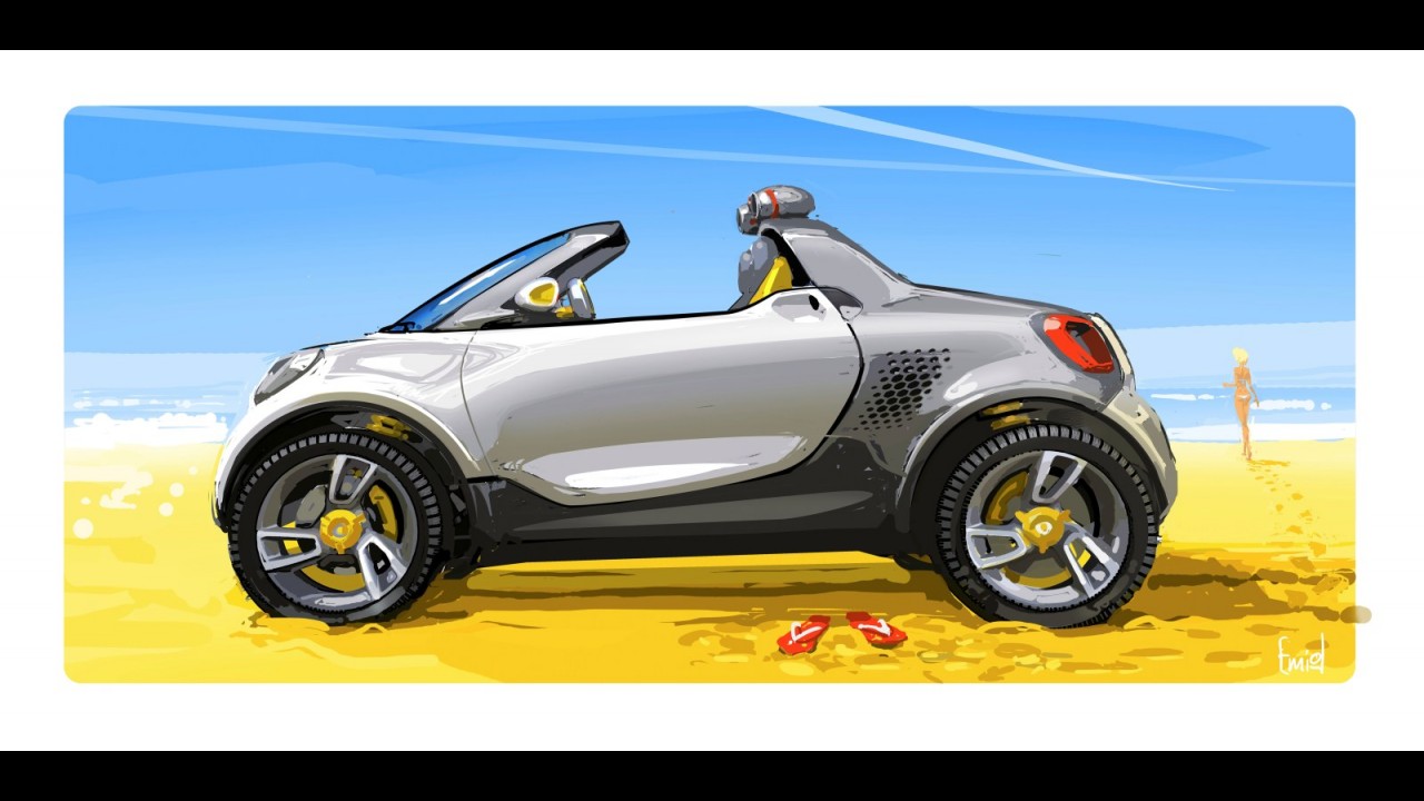 Smart For-Us Concept será principal atração da marca no Salão de Detroit