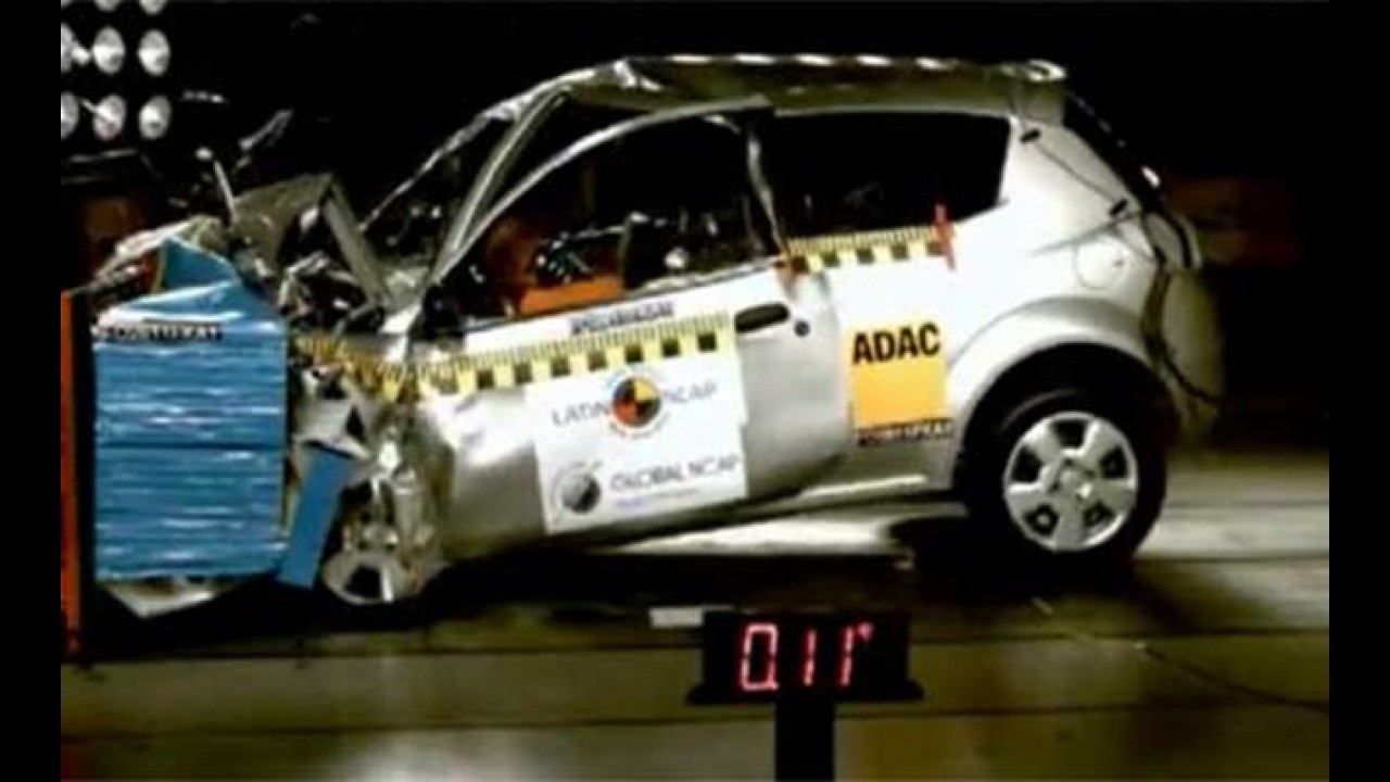 Pouco seguros: Carros brasileiros não conseguem boa avaliação em teste do Latin NCAP