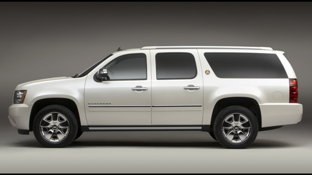 Chevrolet lança edição especial "Diamante" para comemorar os 75 anos do utilitário Suburban