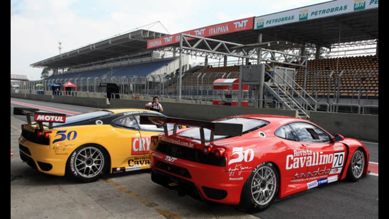 Itaipava GT Brasil: Equipe CRT homenageia 50º aniversário de Ayrton Senna em Interlagos