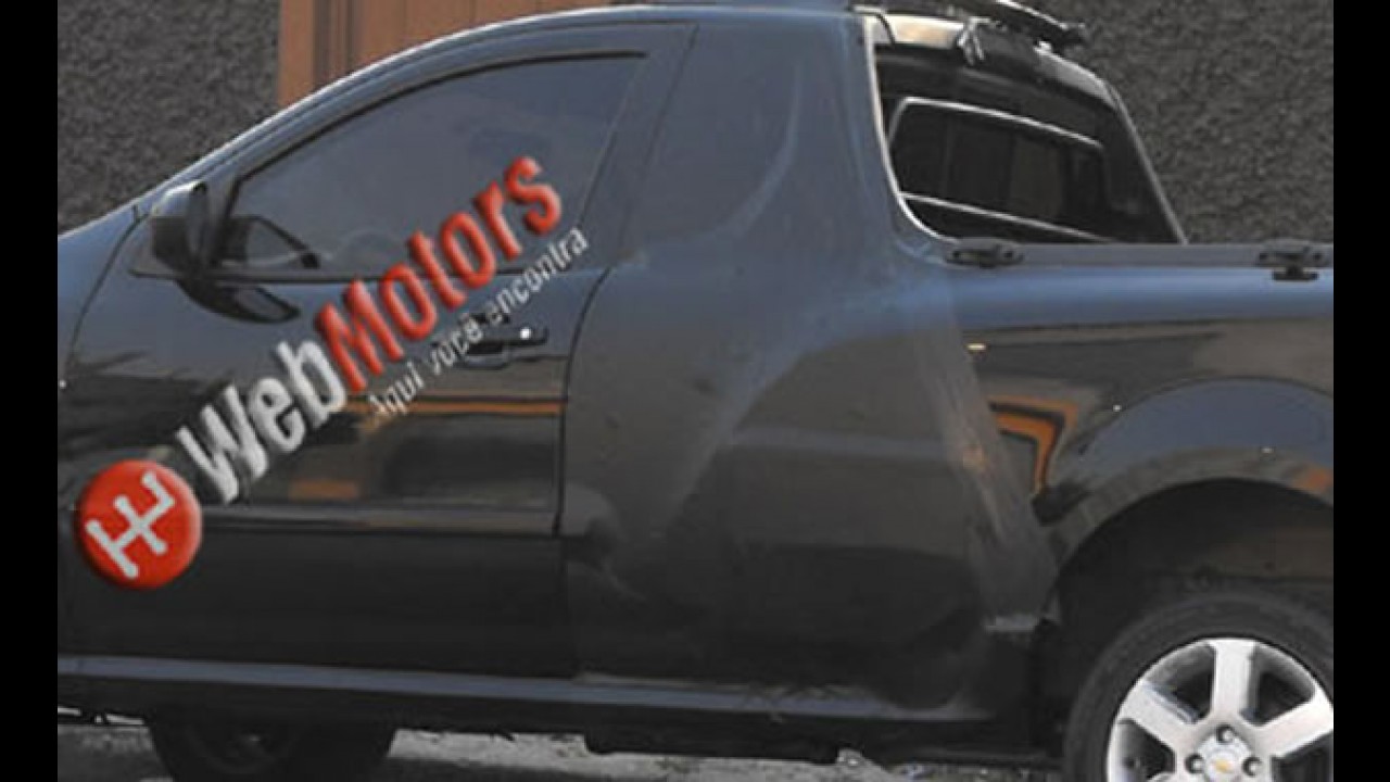 Nova Montana 1.4 2010/2011 é flagrada novamente com placa definitiva