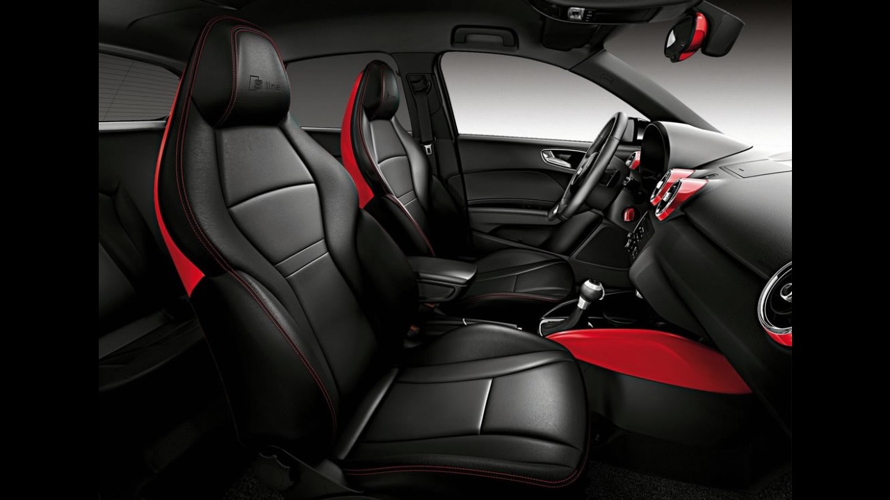 Audi A1 ganha edições especiais Amplified Red e White na Europa