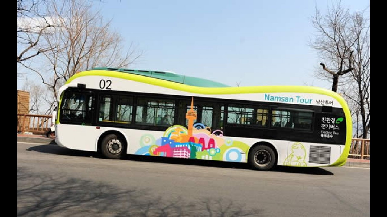 Coreia do Sul: ônibus que recarregam via wireless já são realidade