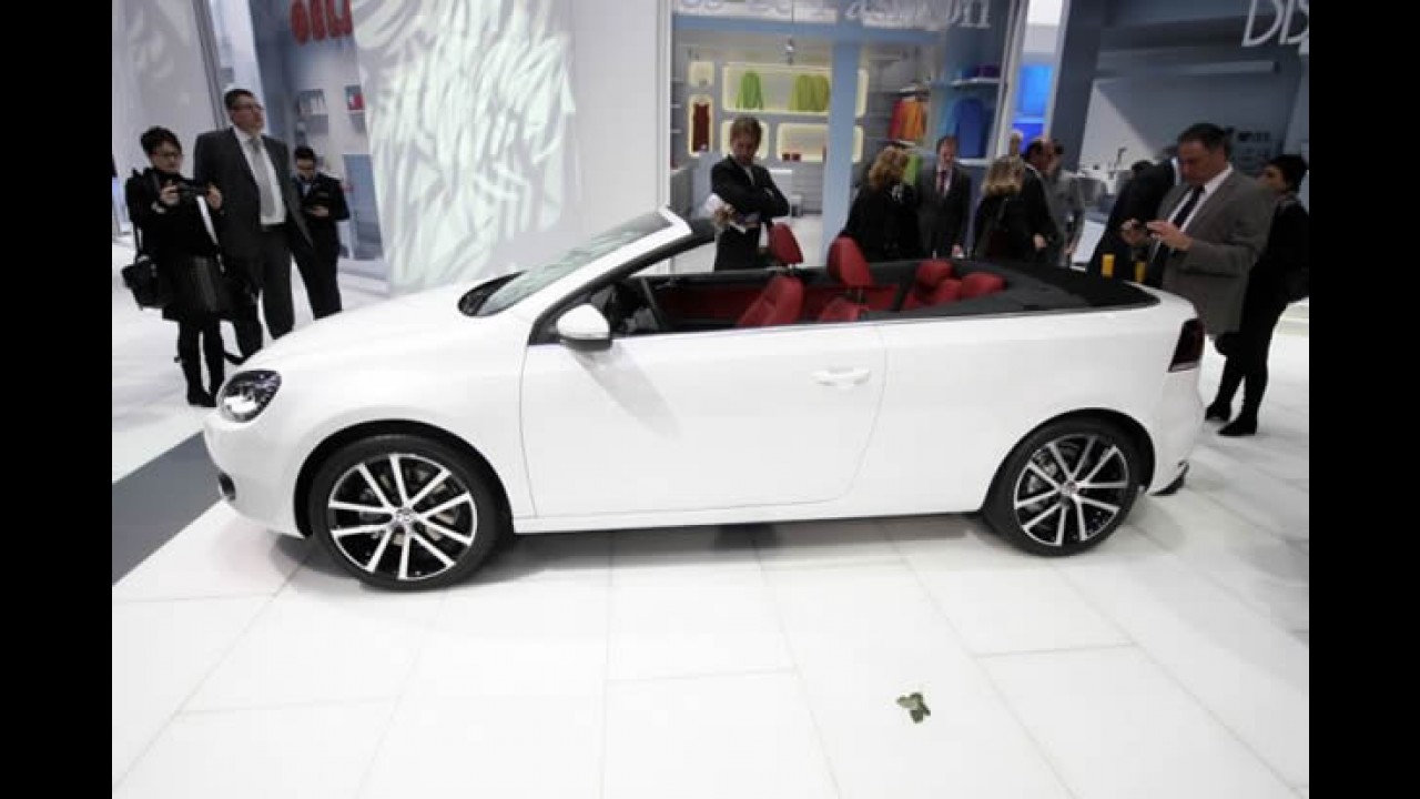 Salão de Genebra: VW Golf Conversível ao vivo