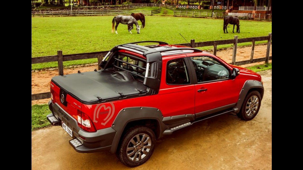 Fiat Strada ganha série especial Mangalarga Marchador
