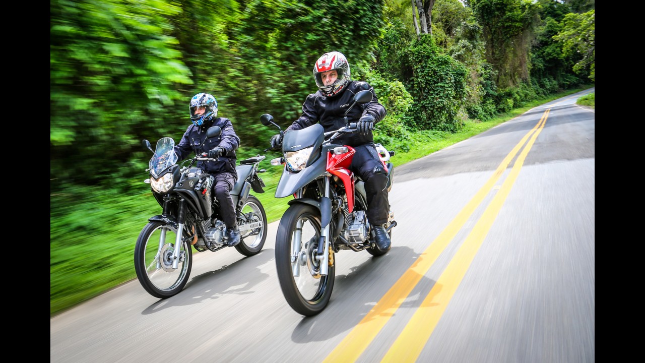 Avaliação: Honda XRE 300, agora flex, encara Yamaha Ténéré 250