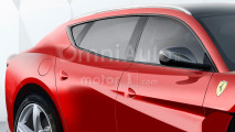 Ferrari SUV, il rendering