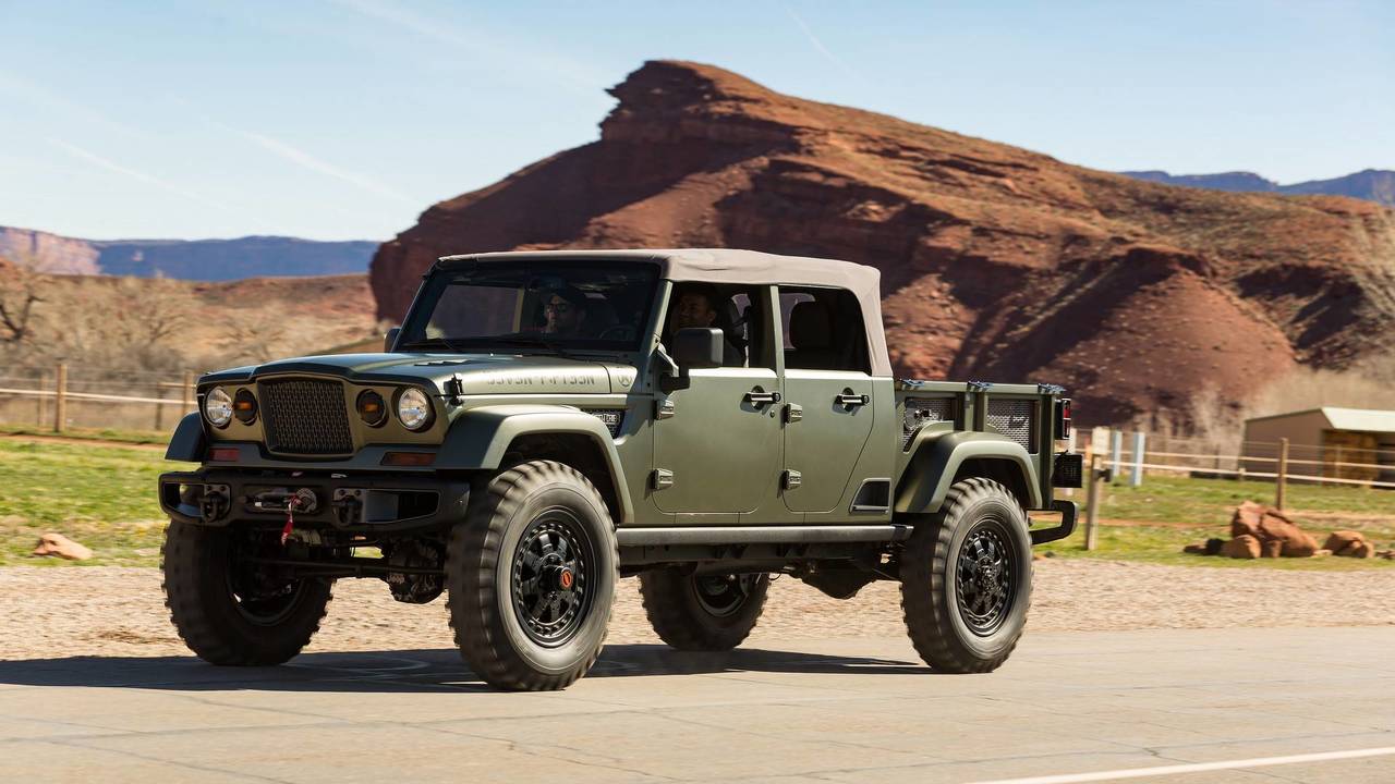 2016 Jeep Crew Chief 715 Concept Motor1 Photos 2016 Jeep Crew Chief 715 Concept
