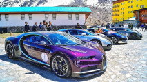 Bugatti Grand Tour 2017 e l'incidente sulle Ande