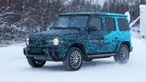 Mercedes-Benz EQG Spy Photos