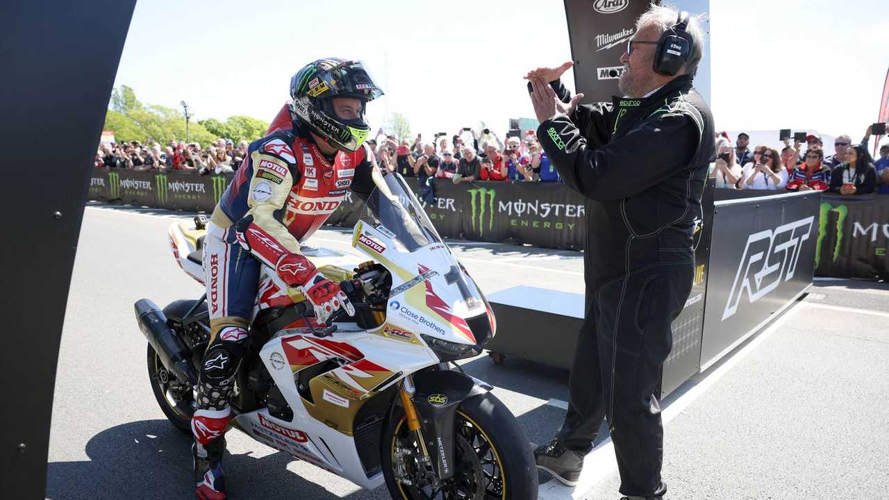 John McGuinness at Isle of Man TT 2022
