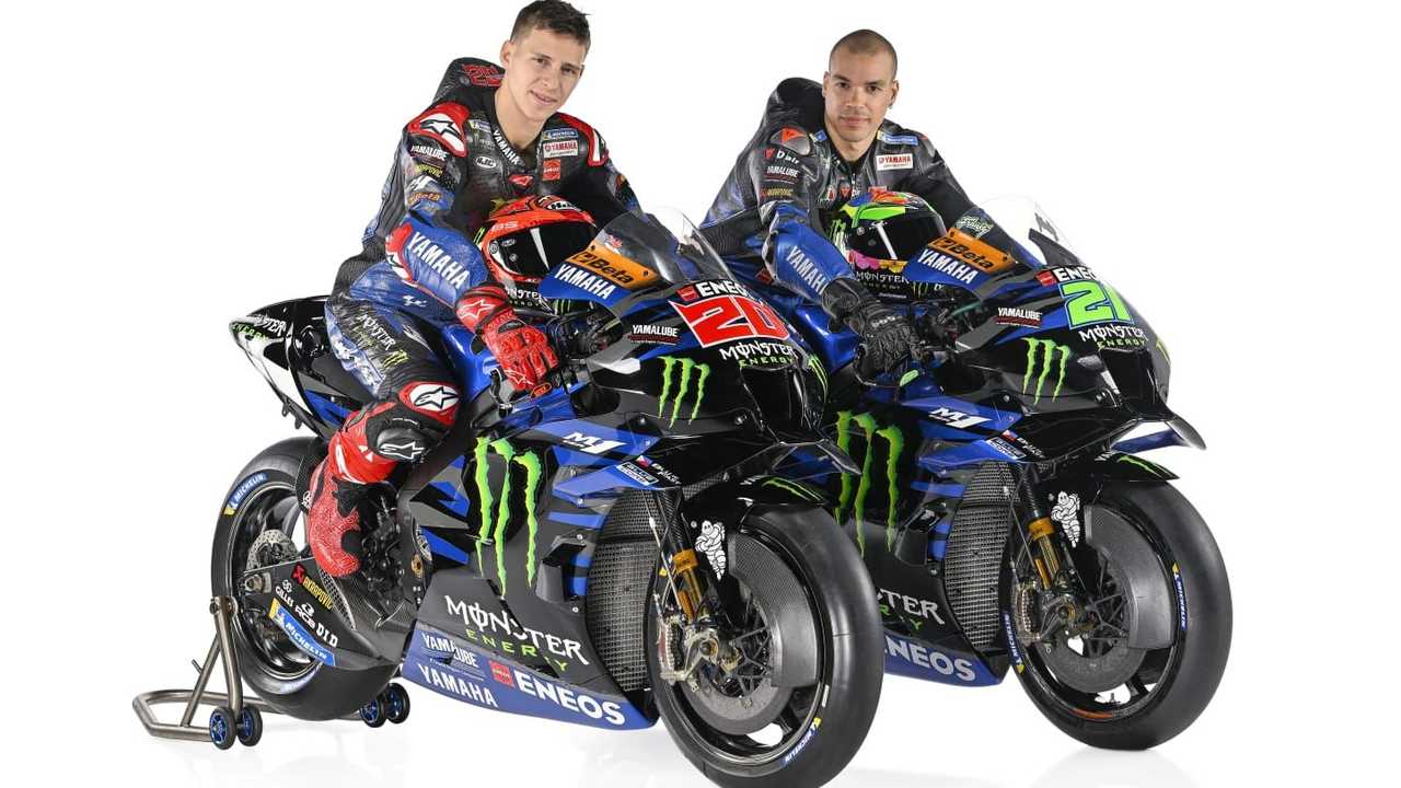 Livery Yamaha YZR-M1 2023 Fabio Quartararo Franco Morbidelli