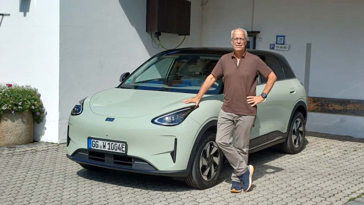 Geely E2 (2026) mit dem Autor