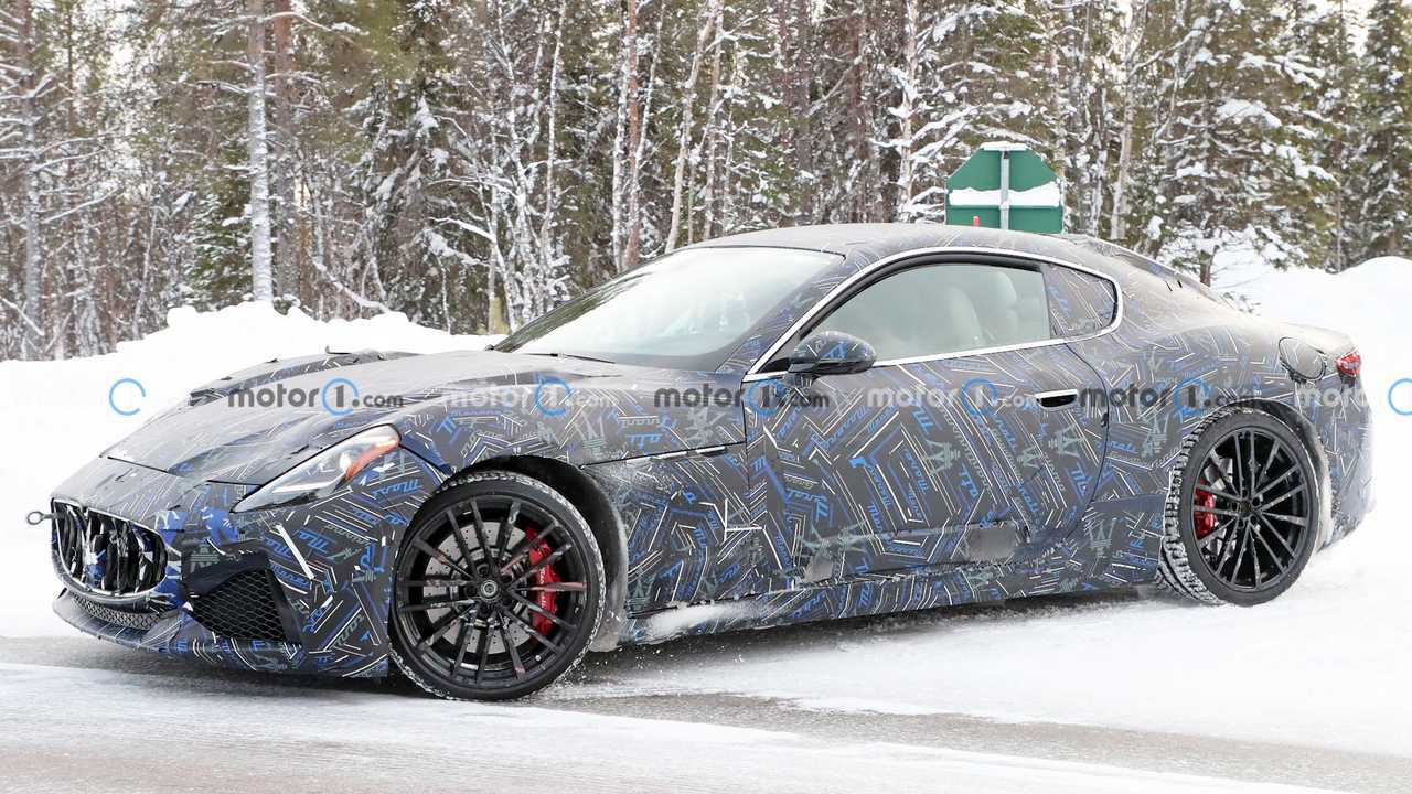 New Maserati GranTurismo Spy Shots