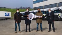 Foto - Iveco consegna 35 S-Way a metano fra AEV Srl e Canguro SpA