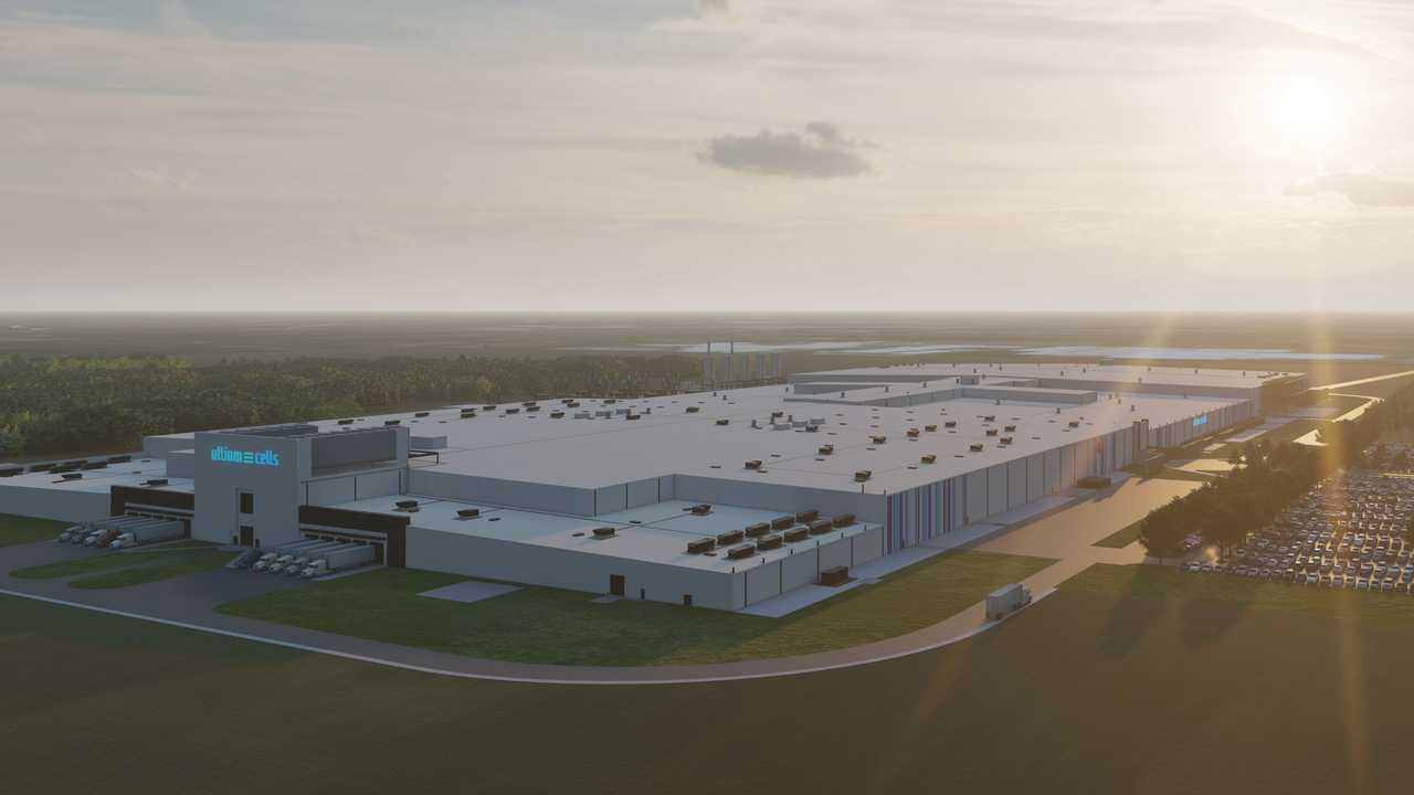 Neue Ultium-Cells-Fabrik in Lansing (Rendering)