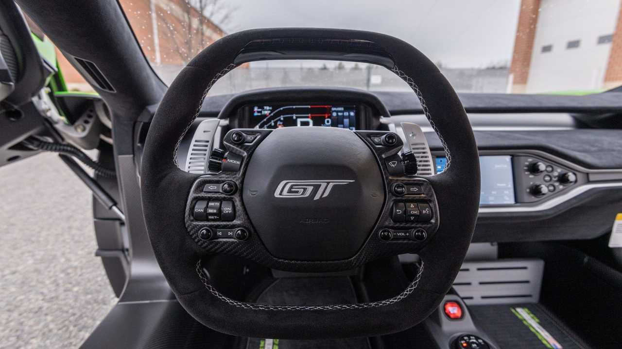 Ford GT, l'unico esemplare Snake Skin Green all'asta