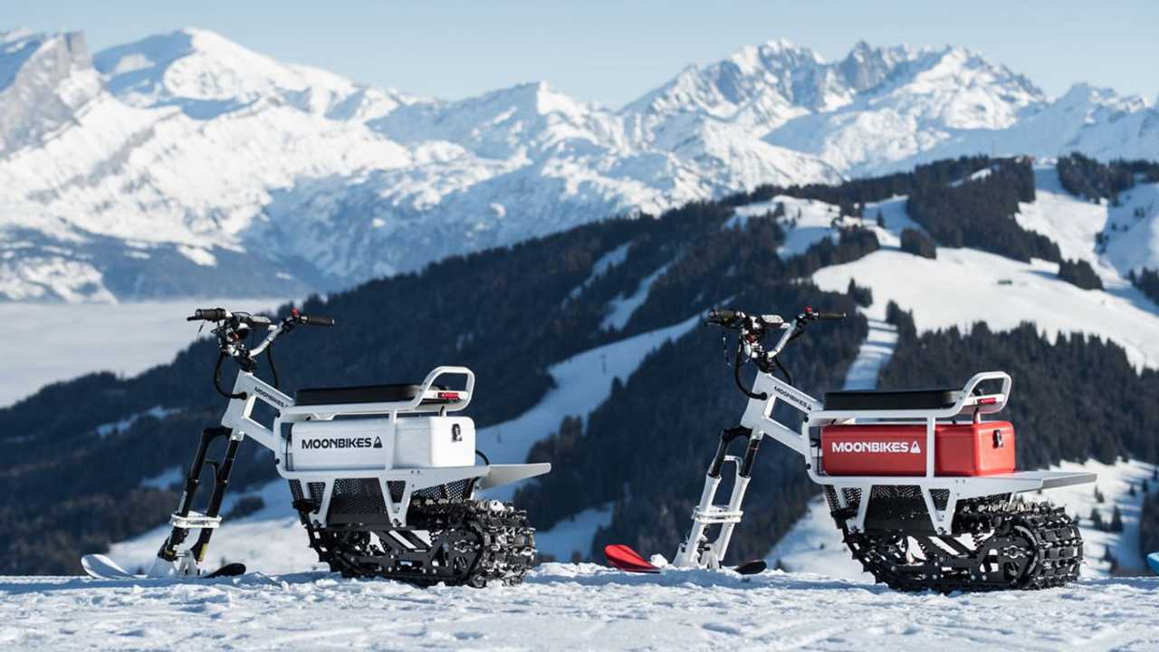 La motoslitta elettrica Moonbike