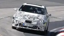 BMW 1 Series facelift new spy photo