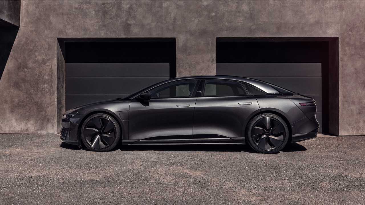Lucid Air With Stealth Appearance