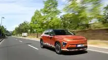Foto - Hyundai Kona elettrica 2023 prototipo - Prova 

