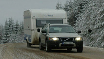 Volvo Towing Tests With Robots