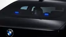 BMW 7 Series Protection Flashing Lights