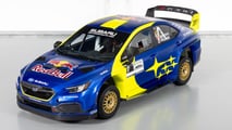 Voiture de rallye Subaru WRX 2024