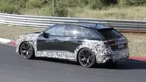 Photo d'espionnage de l'Audi RS Q8 2024